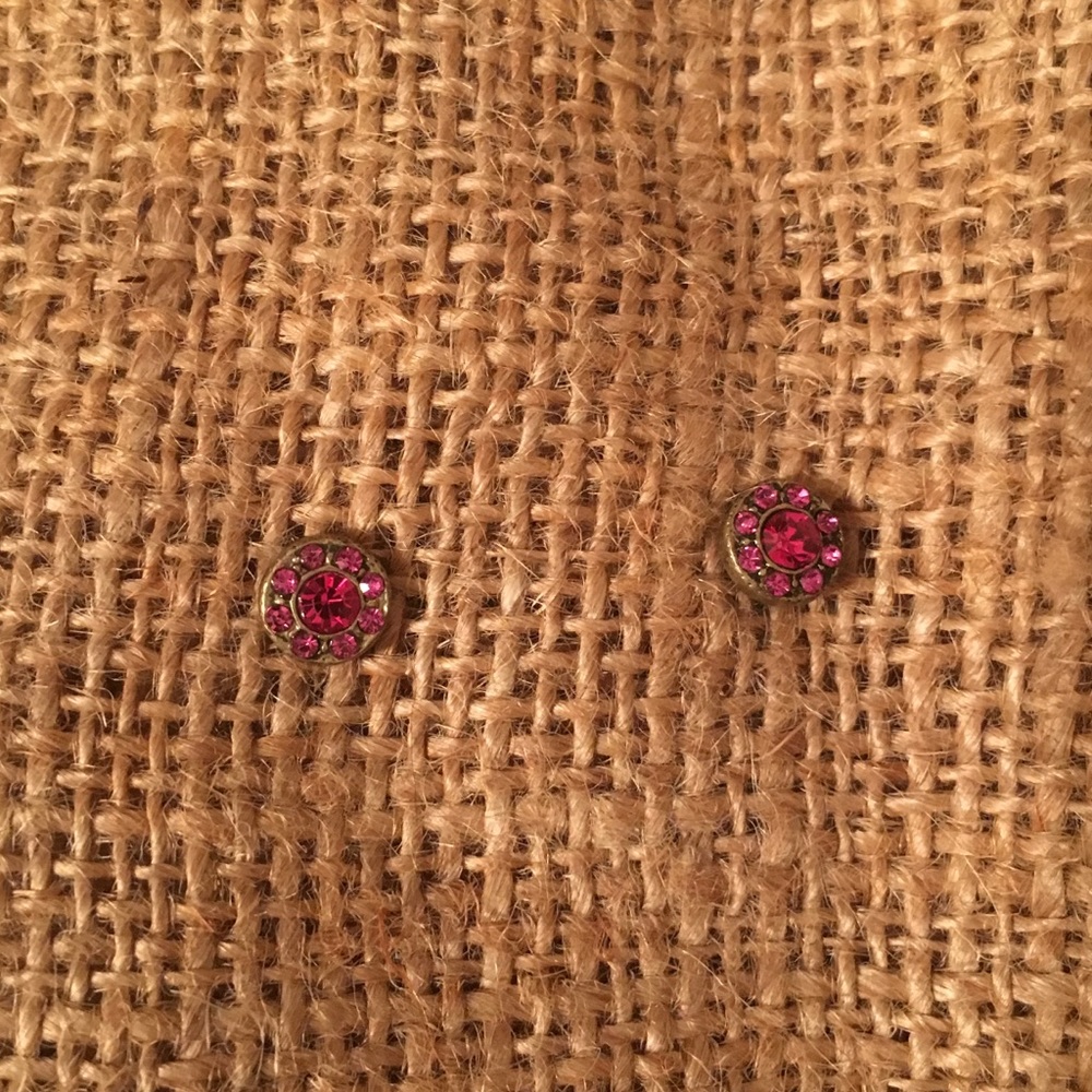 Pink studs